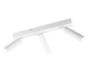 TRIO 849210331 AMBALA Spot de plafond / spot LED SMD 3x5,5 W / 500 lm 2300+3000+4000 K blanc mat, variateur avec interrupteur