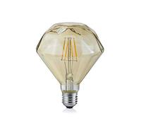 Trio-Leuchten Ampoule décorative LED Diamant E27 4W 320 lm Blanc chaud Ambrée