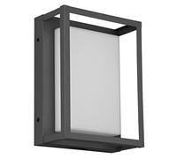 Applique d'extérieur LED WITHAM anthracite 10 W, nuances de blanc, 1 100 lm, métal, dim. : 24 x 18 x 10 cm, IP54, Trio