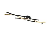 Trio Blaze Semi-Plafonnier Led Moderne 35w Laiton Mat 2300-3000-4000k Marron