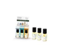 CONFEZIONE REGALO 3 OLI RINFRESCANTI 15 ML PROFUMI PER DIFFUSORI AMBIENTE
