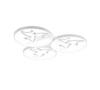 TRIO Leuchten Groovy Applique murale/Plafonnier, LED, 642110331,