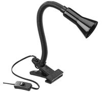 Trio-Leuchten Lampe à fixer Flexo 1xE14 max.18,0 W plastique Noir H30 cm Interrupteur de cordon