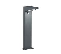 Trio, Lampe de table, Nelson incl. 1 x LED,SMD,8,0 Watt,3000K,900 Lm. Plastique, Blanc, Corps: Fonte daluminium, Antracite L:13,9cm, H:50,0cm, P:19,0cm Détecteur de mouvement,IP54