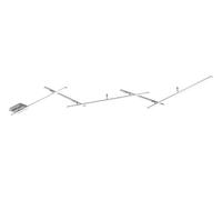 Trio-Leuchten Plafonnier LED Indira 674610507 – 3x6 W SMD, avec variateur, nickel mat