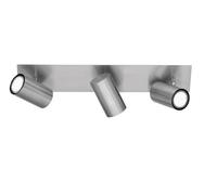 Trio-Leuchten Spot de plafond Marley 3xGU10 max.35,0 W métal nickel mat 48x9x15 cm IP20
