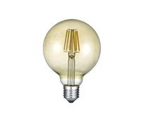 Trio-Leuchten Ampoule LED Globe 988-679 E27 6W 420 lm 2700K blanc chaud ambrée