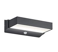 Trio-Leuchten Applique murale extérieure Cuando LED 11W avec détecteur de mouvement anthracite 23cm