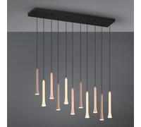 TRIO Leuchten Fiato Suspension LED, cache-piton rectangulaire, 352011117,