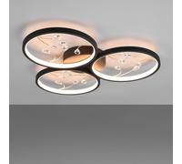 TRIO Leuchten Groovy Applique murale/Plafonnier, LED, 642110332,