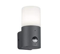 Trio-Leuchten Applique murale extérieure Hoosic aluminium détecteur 1x28W E27 Anthracite/blanc