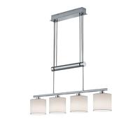 Trio Lighting Garda Nickel Mat Blanc