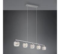 Trio 311600506 Suspension 5 lumières Kaprun Straight 92 cm