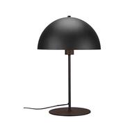 Trio-Leuchten Lampe de table Nola 506290132 métal noir mat/doré E27