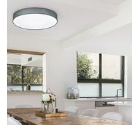 TRIO Leuchten Lugano Plafonnier LED avec télécommande, 621914011,