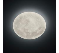 Plafonnier LED lampe de lune télécommande spot éclairage de salon dimmable