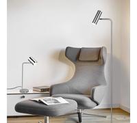 Trio-Leuchten Lampadaire Marley 1x GU10 Nickel mat 412400107