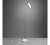 Trio-Leuchten Lampadaire Marley - 1x GU10 - Blanc mat - 412400131