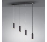 TRIO Leuchten Marley Suspension, 4 sources lumineuses, 312400432,