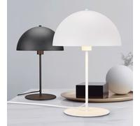 Trio-Leuchten Lampe de table Nola E14 métal noir mat/doré 506200132