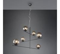 TRIO Leuchten Pure Suspension, 6 sources de lumière, 302000642,