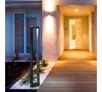 Trio-Leuchten Lanterne de jardin RENO 420760142 – LED 5W 3000K 330 lm Anthracite H 100 cm IP54