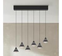 TRIO Leuchten Romeo Suspension à 6 sources lumineuses, LED, 337010632,