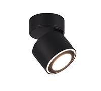 Trio-Leuchten Projecteur Taurus 652910132 LED 3,5 W + 1,5 W Noir mat 3000K