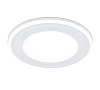 Trio-Leuchten Plafonnier LED Aura 652410131 10 W en plastique blanc