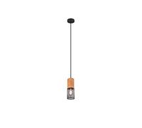 Trio Leuchten SLV Tosh 304300132 Lampe suspendue en métal Noir mat 1 ampoule E27