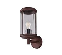 Trio-Leuchten Applique d'extérieur Tanaro 202360124 – ALU moulé, rouille, 1x40W E27