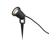 Trio Leuchten Ubangi 800260142 Spot extérieur en aluminium moulé sous pression, sans 1 ampoule GU10, anthracite