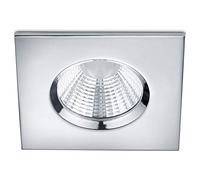 Trio Leuchten Zagros 650610106 Spot LED encastrable en métal chromé avec 1 LED 5,5 W