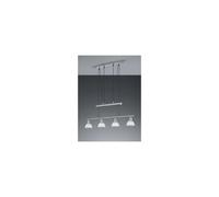 Trio lighting lustre 4 ampoules - Argent