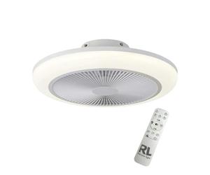 TRIO LIGHTING MJOLBY Ventilateur et plafonnier LED avec effet ciel étoilé