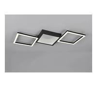 Trio lighting Plafonnier LED carré - Noir