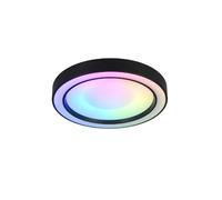 Trio lighting plafonnier LED rond - Noir
