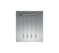 Trio lighting Suspension 4 spots - Gris