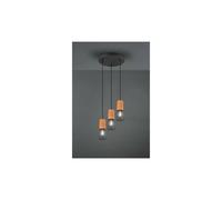 Trio lighting Suspension lustre - Noir