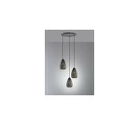 Trio lighting Suspension Onyx - Gris
