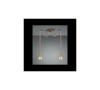 Trio lighting Suspension Rope - Jaune