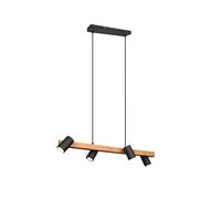 Trio Lustre suspension Marley - Bois clair