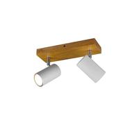 Trio Marley Spot De Plafond Double Moderne Ii À 2 Lumières, Blanc Mat