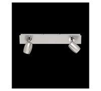 Trio Michael Spot De Plafond Double Moderne À 2 Lumières, Nickel Mat Multicolore