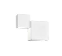 Trio Miguel Applique Moderne À 2 Lumières Haut Et Bas Blanc Mat 3000k Multicolore
