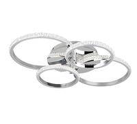 Trio Plafonnier design Cires chrome - R67364106
