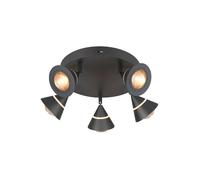 Trio plafonnier LED Romeo - Noir