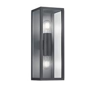 Trio Garonne Applique Murale Extérieure Vintage 2 Lumières Anthracite Ip44