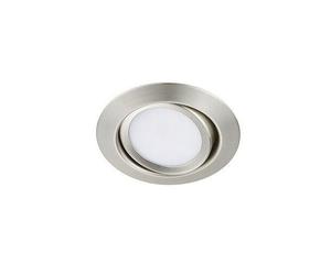 Trio Rila Downlight Encastrable Rond Moderne Nickel Mat 3000k Gris
