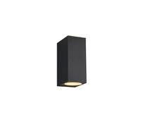 Trio Roya Applique Murale Extérieure Carrée Moderne À 2 Lumières Anthracite Ip44